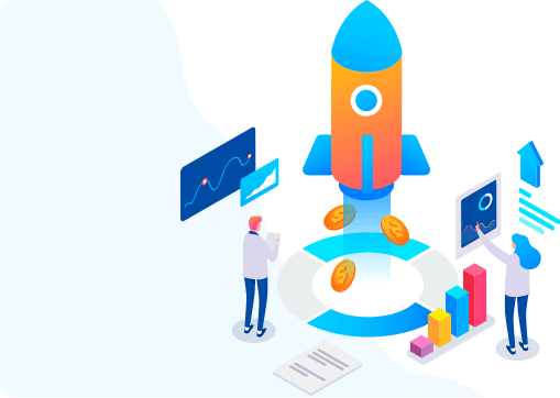 Illustration of data analytics for business forecasting