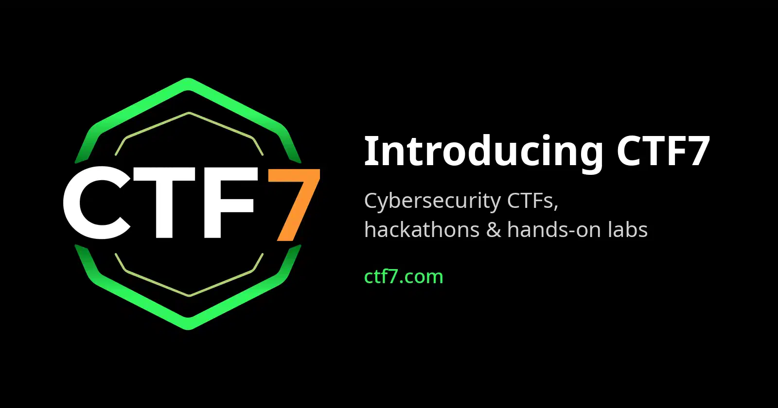 Introducing CTF7: Our Platform for Cybersecurity CTFs, Hackathons and Labs